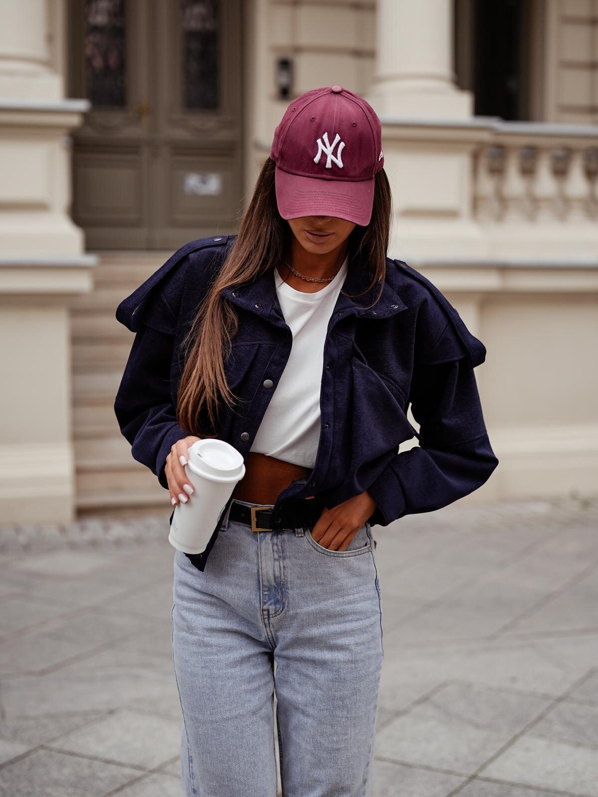 Bomberka Sandre granatowa