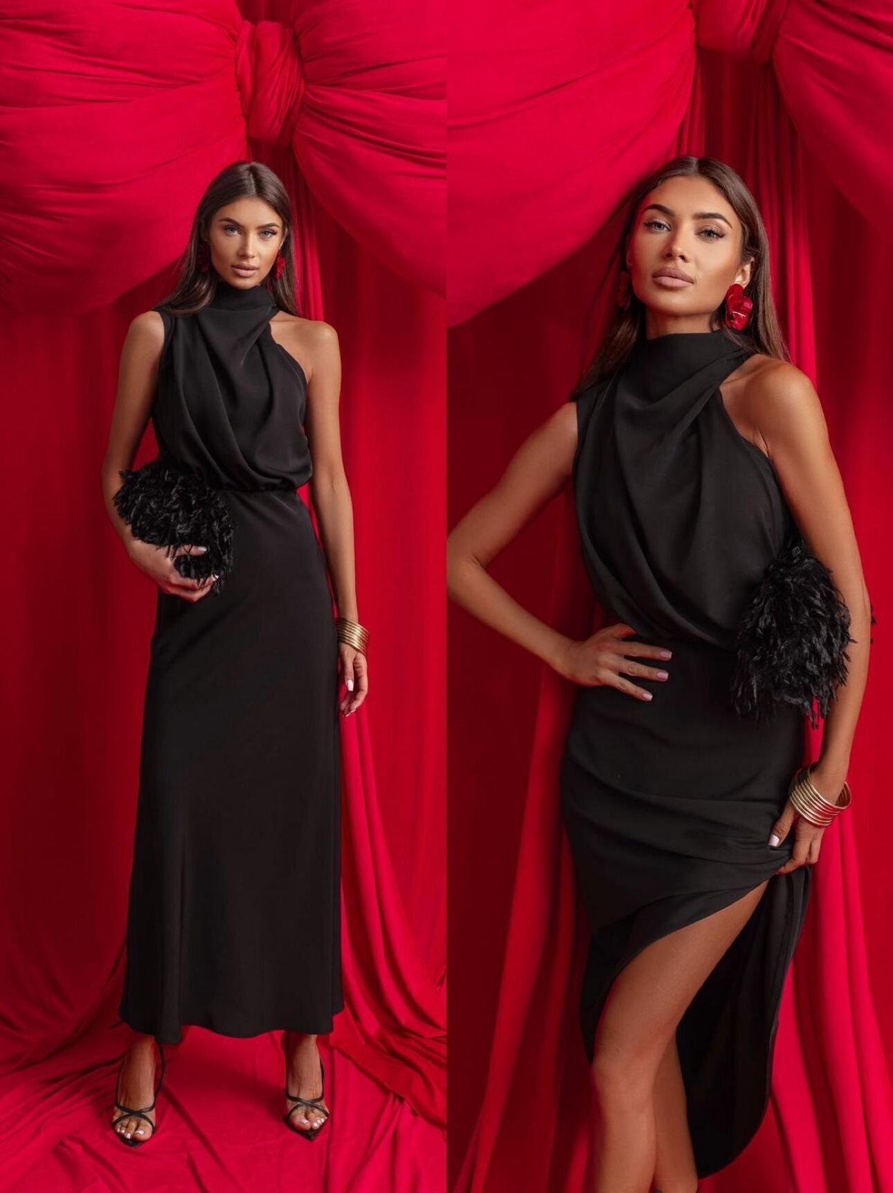 Sukienka Anvera czarna 