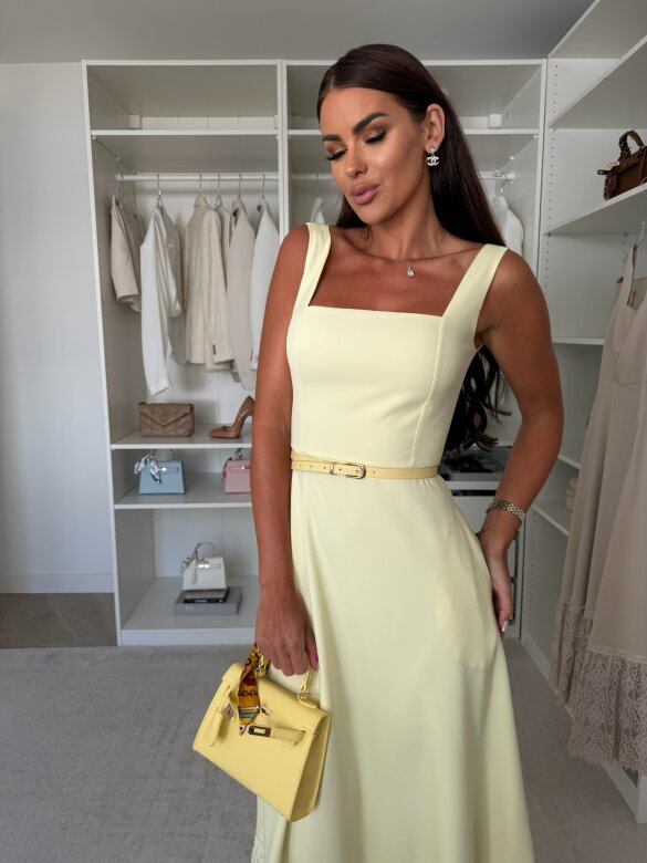 Dress Royal Line maxi butter yellow