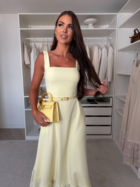 Dress Royal Line maxi butter yellow