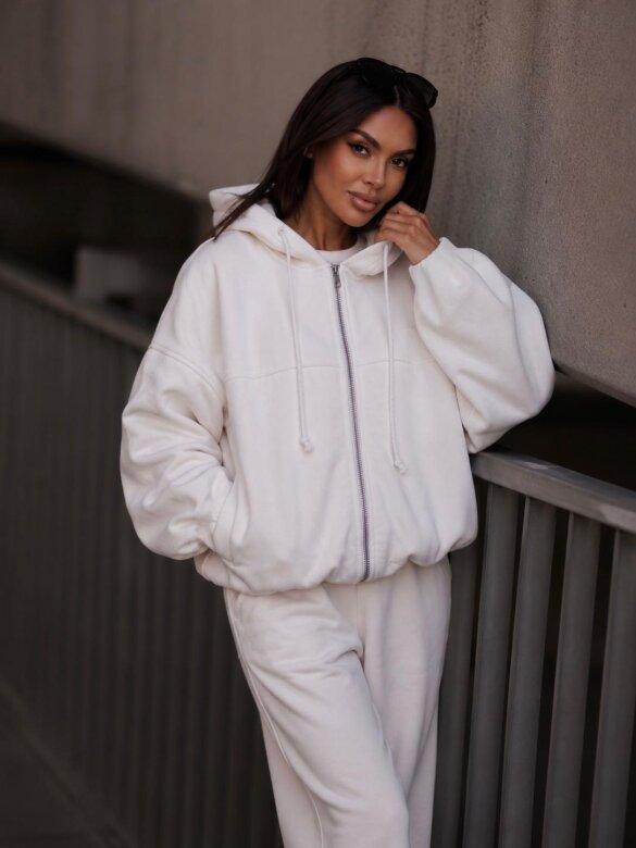 Hoodie Serello white