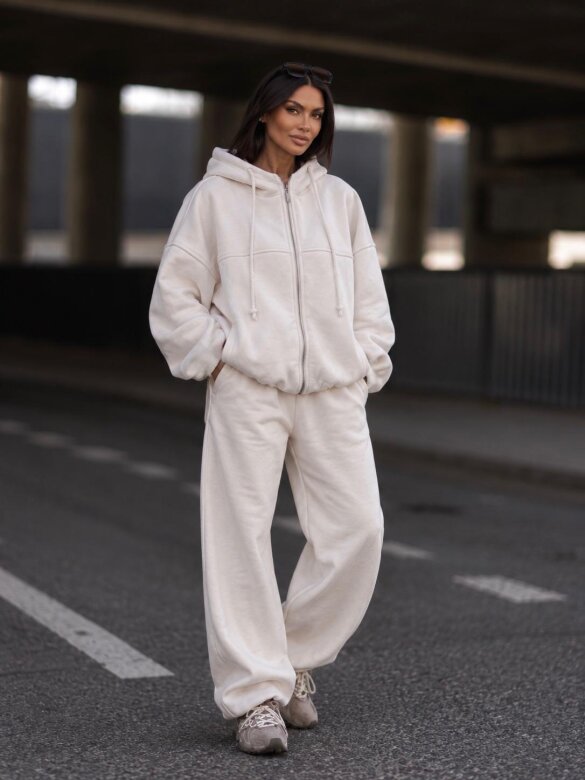 Hoodie Serello white