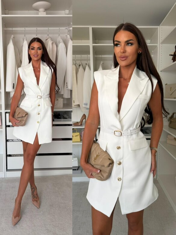 Dress Noirelle white