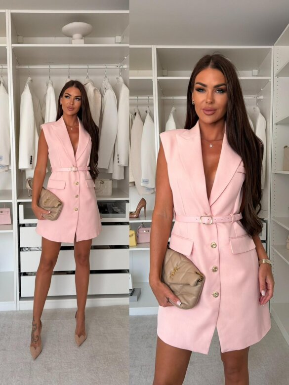 Dress Noirelle powder