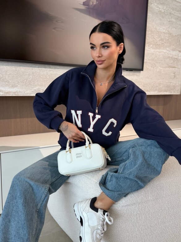 Bluza NYC granatowa 