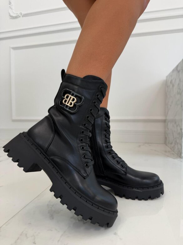 Boots Collection eco-leather black