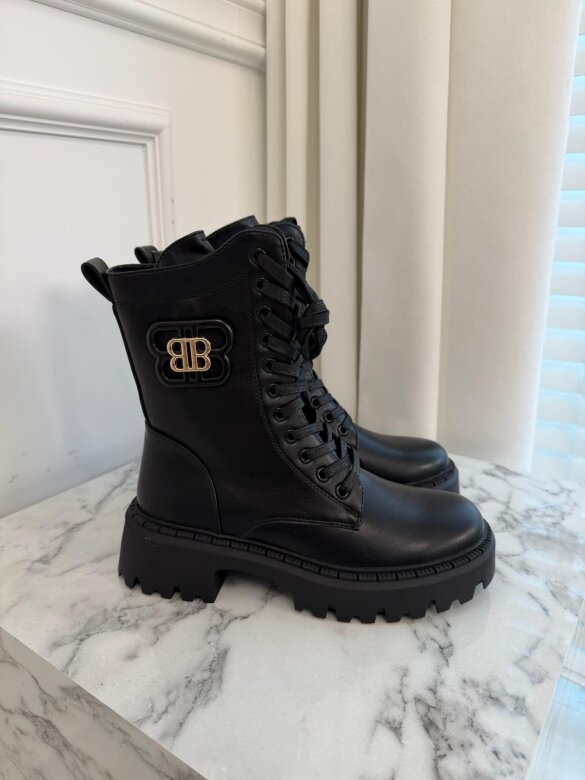 Boots Collection eco-leather black