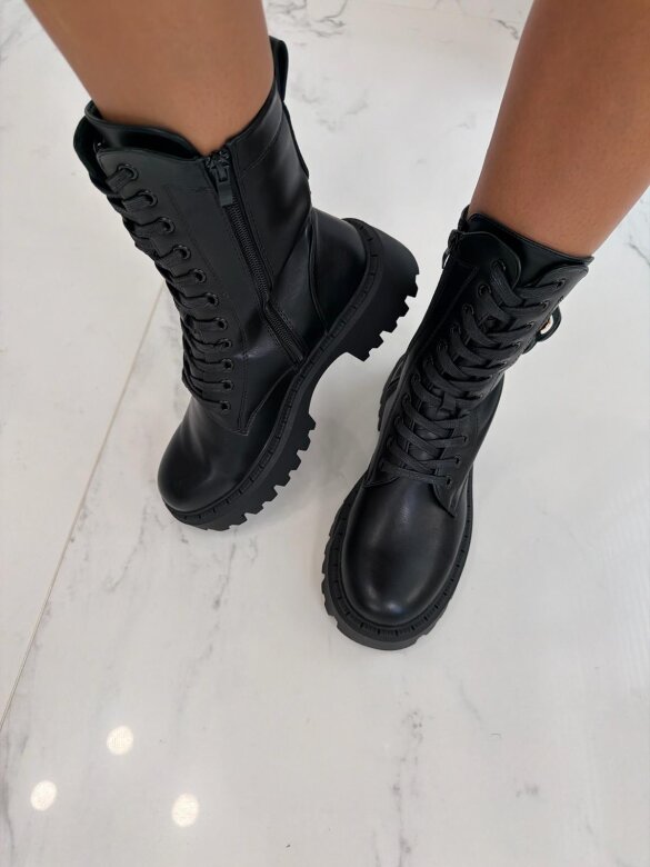 Boots Collection eco-leather black