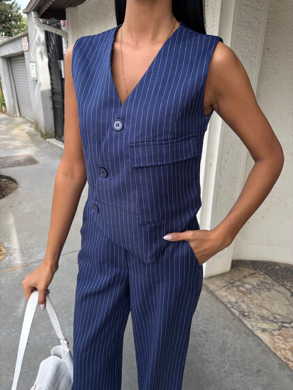 Set 2in1 Sanchez  striped navy 4