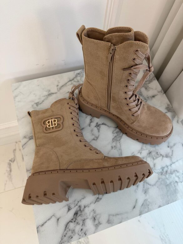 Boots Collection eco-seude beige