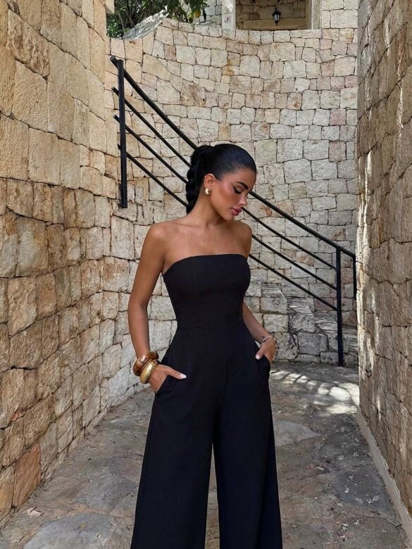 Kombinezon Marelle czarny