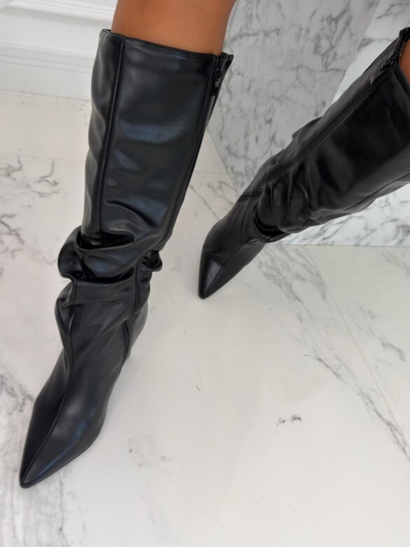 High boots Sanremo black