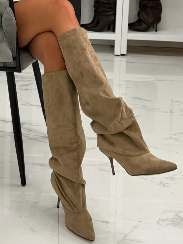 High boots Bellini beige