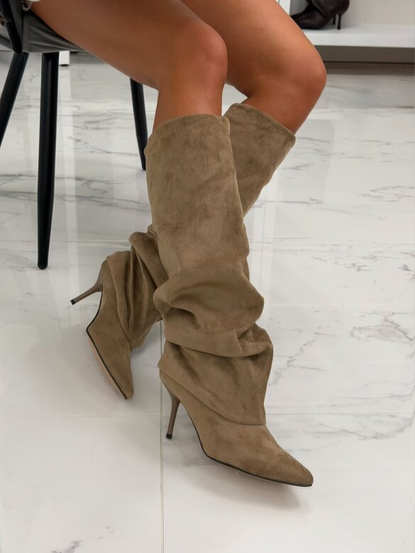 High boots Bellini beige
