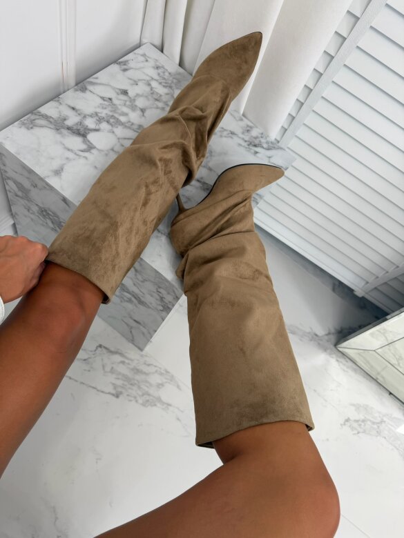 High boots Bellini beige