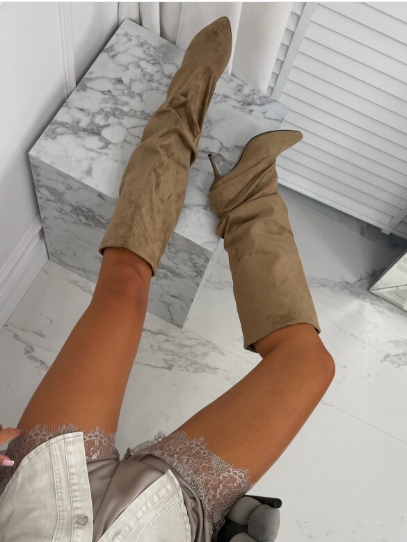 High boots Bellini beige