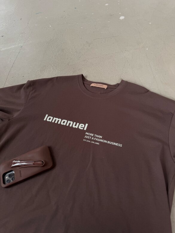 T-shirt Case czekoladowy