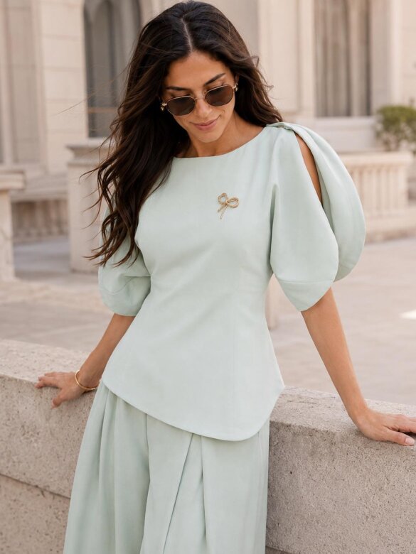Trousers Viora mint