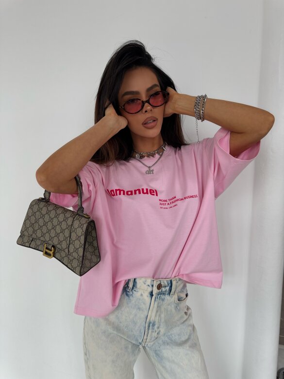 T-shirt Case pudrowy 