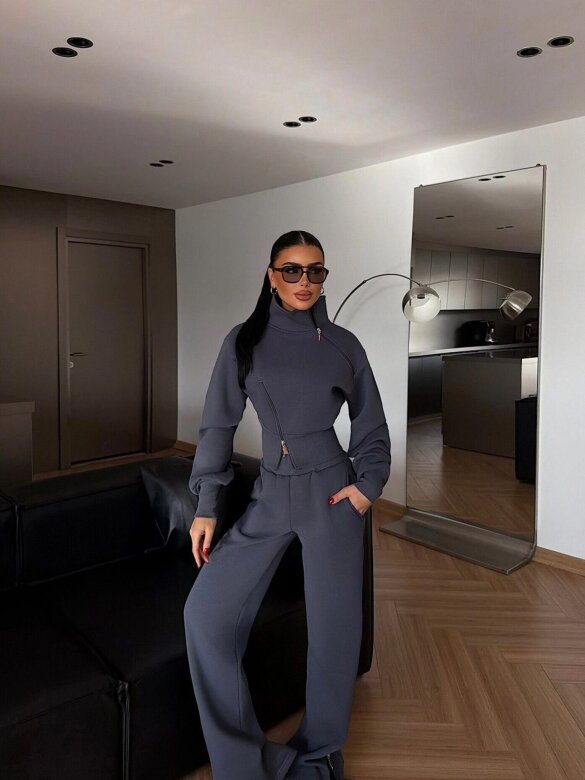 Komplet 2w1 Avio ciemnoszary