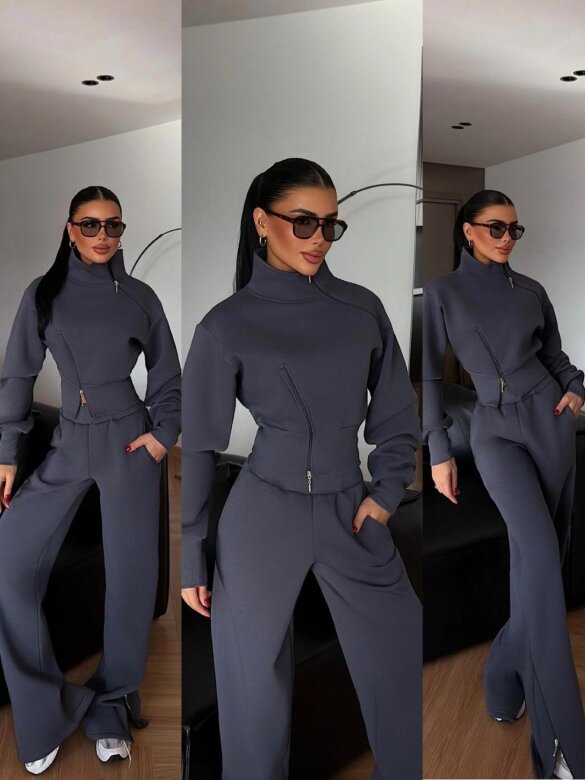 Komplet 2w1 Avio ciemnoszary