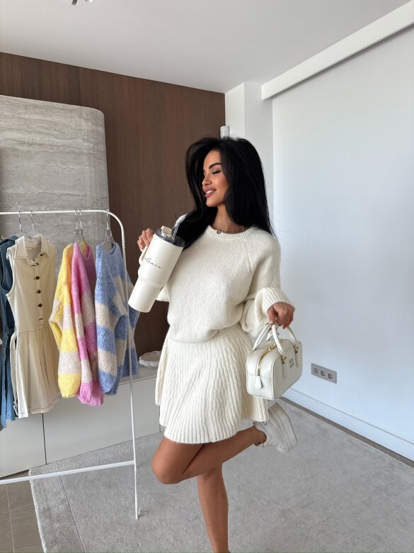 Komplet 2w1 Marciene ecru