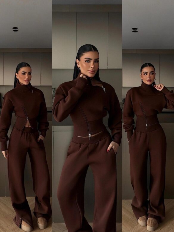 Komplet 2w1 Avio czekoladowy 