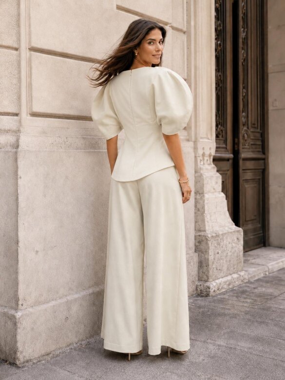 Trousers Viora light beige