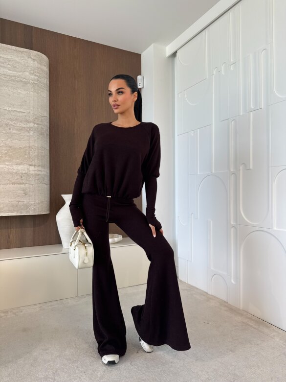 Komplet 2w1 Lettio czekoladowy