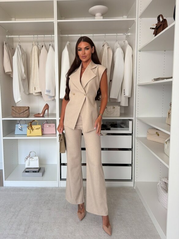 Vest Velle beige