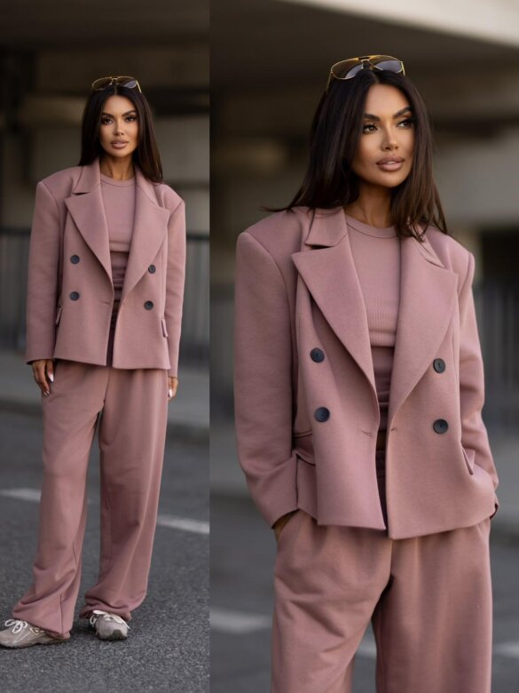 Blazer Ameris cotton dirty pink