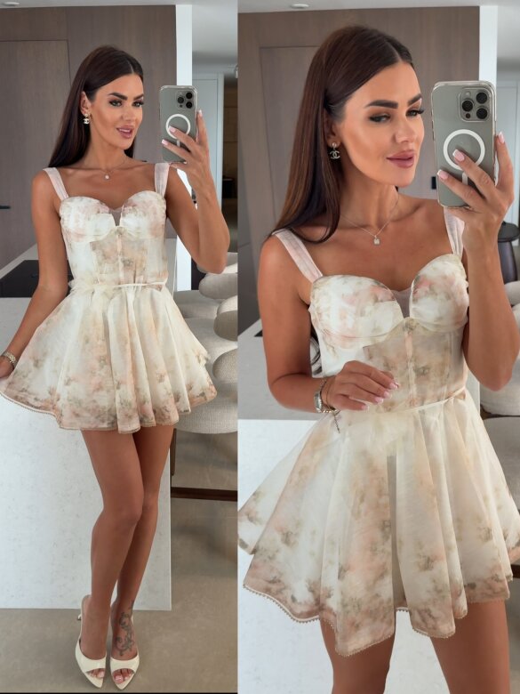 Dress Light Form ecru-beige