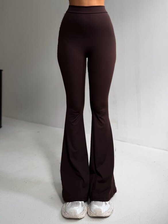 Leggings Monteverde with viscose chocolate