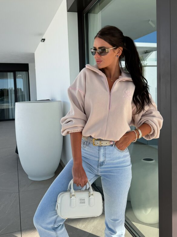 Bluza Lumine polarowa beżowa