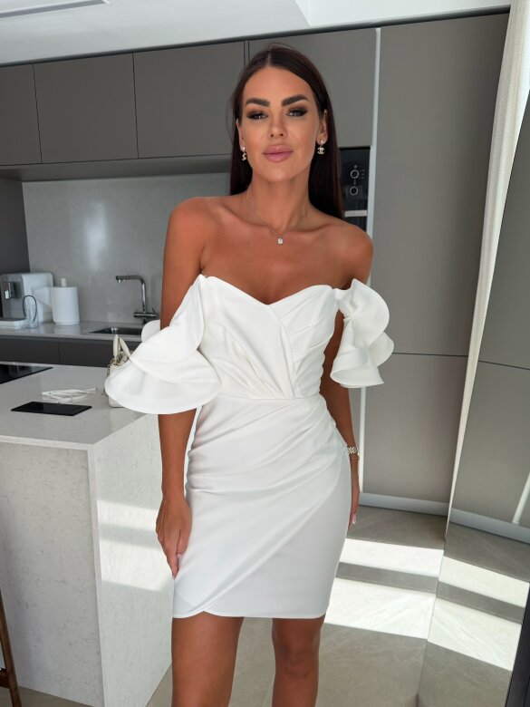 Dress Granzo white
