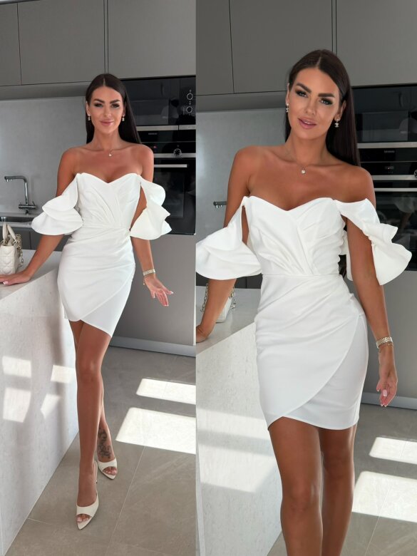 Dress Granzo white