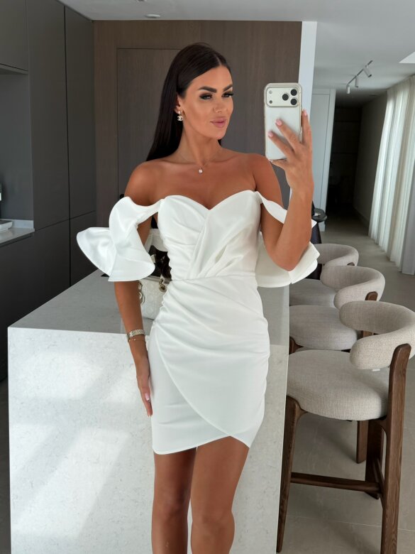 Dress Granzo white
