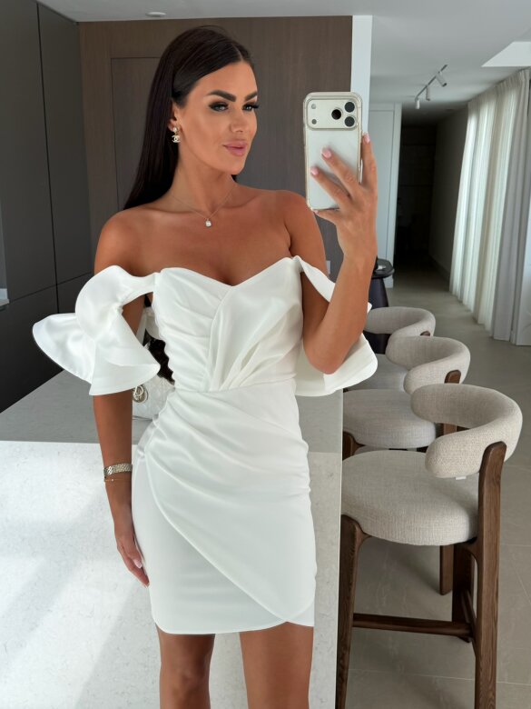 Dress Granzo white