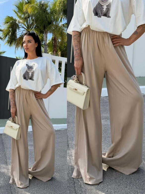 Spodnie Amarillo beżowe