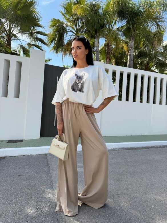 Spodnie Amarillo beżowe