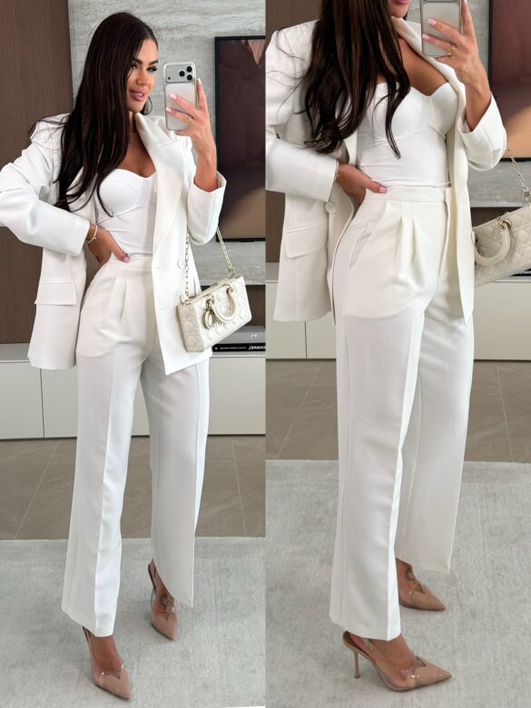 Spodnie Susanne białe