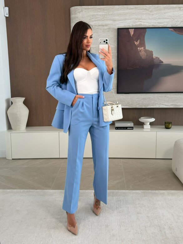 Spodnie Susanne błękitne 