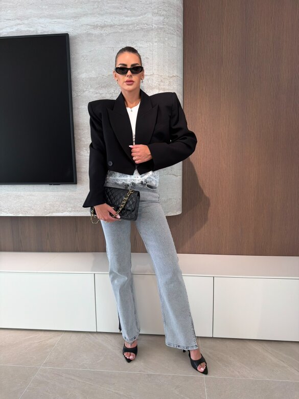 Spodnie Filipe jeans jasnoszare