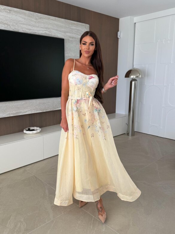 Dress Rilla butter yellow