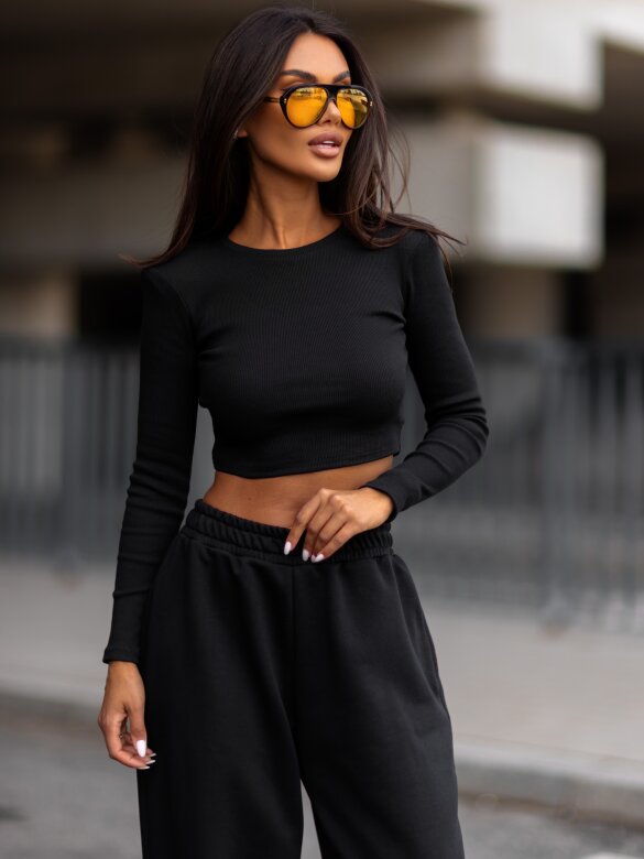 Blouse Margherita cotton black