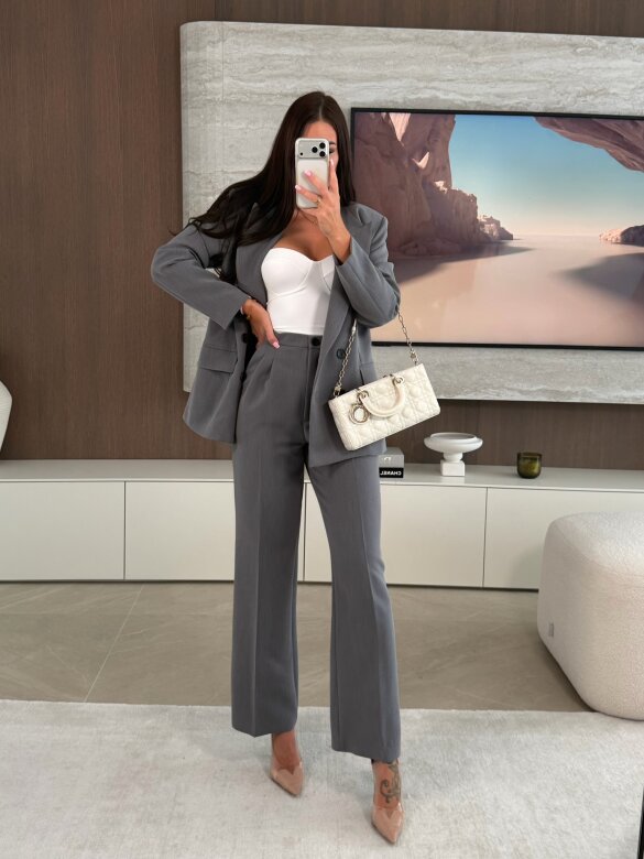 Spodnie Susanne szare 