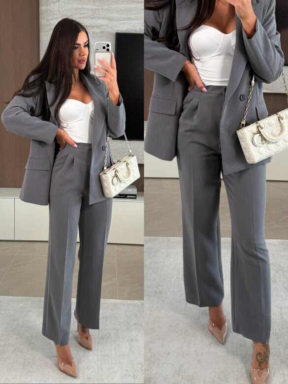 Spodnie Susanne szare 