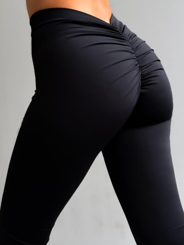 Legginsy Monteverde z wiskozą czarne 