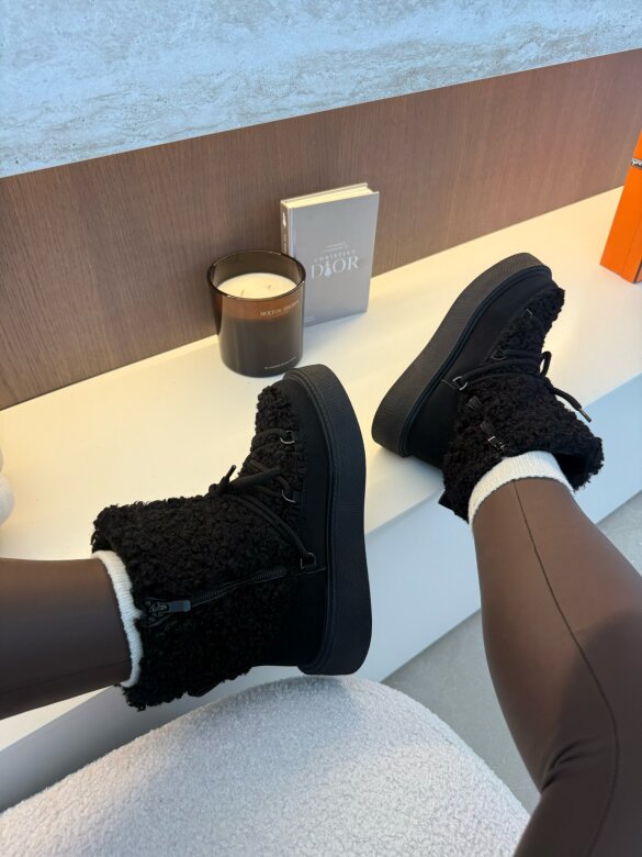 Botki Viremel ocieplane czarne 