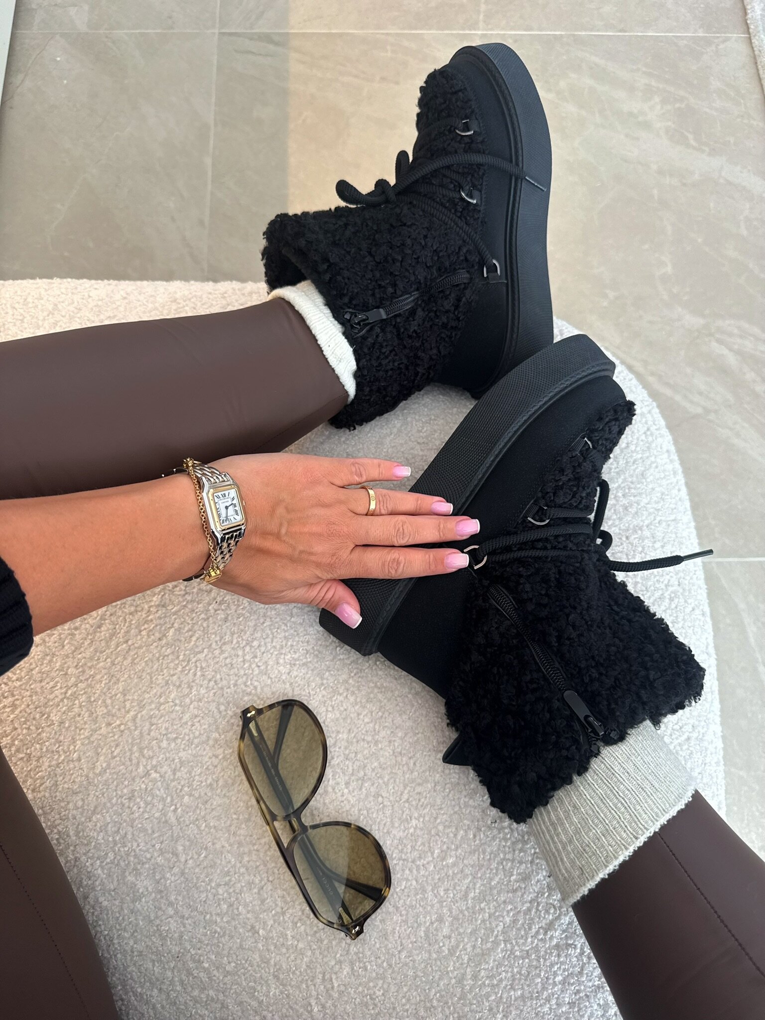 Botki Viremel ocieplane czarne 